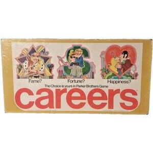 Vintage 1971 Parker Brothers CAREERS Family Board Game COMPLETE